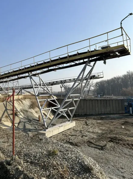PP-001 — konstrukcja wsporcza przenośnika